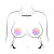 Pastease Dreamy Pastel Celestial Stars Petal Breast Pasties