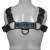 Prowler RED Bull Harness Black with Metal Fittings 2XL
