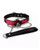 Heat Tease Flower Collar - Black/Pink