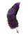 Fox Tail Medium Plug - Purple