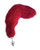 Fox Tail Medium Plug - Cherry Red