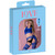 Love Rhinestone Crystal Cami & Gartered Thigh High Blue One Size