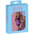 Love Rhinestone Crystal Gartered Body Stocking Violet One Size