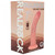 Realrock Dual Layered Curved Realistic Dildo 7" Flesh