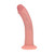 Realrock Dual Layered Curved Realistic Dildo 7" Flesh