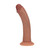 Realrock Dual Layered Curved Realistic Dildo 7" Tan