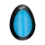 BANG! Thrusting & Vibrating Silicone Butt Plug Blue