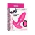 BANG! Thrusting & Vibrating Silicone Butt Plug Pink