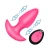BANG! Thrusting & Vibrating Silicone Butt Plug Pink