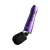 Doxy Go Travel-Sized Wand Massager Purple