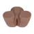 Xkin Bodyforms Kaya Bloom Dual Entry Vibrating Masturbator Brown