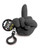 Fucks To Give Twirly Bird Plush - Black