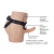 Addiction 7 in. Silicone Hollow Dong Strap-On Beige