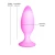 Softies Dual Layer Butt Plug 4 in. Pink
