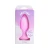 Softies Dual Layer Butt Plug 4 in. Pink