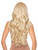 25 Curtain Bang Wavy Wig Blonde