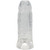Titanmen Cock Sleeve With Ball Strap 5 Inch Clear