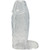 Titanmen Cock Sleeve With Ball Strap 6 Inch Clear