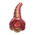 Adam & Eve Beaded Rose Blossom Silicone Anal Vibrator