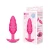 b-Vibe Bump Texture Plug Pink