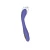 Spectrum Essentials Rechargeable Silicone G-Spot Vibrator Purple