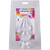 Crystal Jellies - Double Pop Plug - 6 Inch Clear
