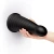 b-Vibe Cone 10 in. Tapered & Ribbed Dildo with Suction Cup