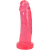 Crystal Jellies - Realistic Cock - 7 Inch Pink