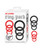 Nasstoys Silicone Ring Pack - Red/Black