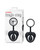 Tingle Ring Silicone Cock & Scrotum Ring - Black