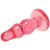 Crystal Jellies - Novice Pop Plug - 4 Inch Pink