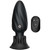 Butts Up Rotating Spiral Plug Black