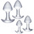 Walk Around Trainer Plug Clear