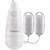 VibeFantasy Double Silver Bullet With Remote Control