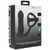 Levelz Vibrating & Thrusting Prostate Massager With Tri O Cock Ring Black