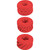 Super Stretchy Stroker Rings Red