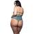 Kasmira Lace Halter Teddy 1X/2X (Garment Only - No Box)