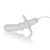 CalExotics Pocket Exotics Anal T Vibrator - Ivory