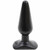 Doc Johnson Classic Butt Plug - Medium Black