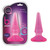 Blush Basic Anal Butt Plug - Pink