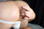 Perfect Fit Brand Medium Double Tunnel Butt Plug - Clear