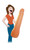 Pipedream Bachelorette Party Favors Captain Pecker Inflatable