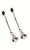 Spartacus Fetish Adjustable Tweezer Nipple Clamps Includes Bells