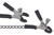 Spartacus Fetish Adjustable Micro Plier Nipple Clamps Includes Link Chain