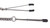 Spartacus Fetish Adjustable Tweezer Nipple Clamps Includes Jewel Chain