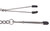 Spartacus Fetish Adjustable Tweezer Nipple Clamps Includes Link Chain