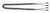 Spartacus Fetish Adjustable Black Tweezer Nipple Clamps Includes Chain