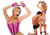 Pipedream Fetish Fantasy Series Passion Bondage Kit - Pink