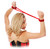 Pipedream Fetish Fantasy Series Silk Rope Love Cuffs - Red