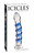 Pipedream Icicles No. 5 Hand Blown Glass Dildo - Clear Includes Blue Swirls
